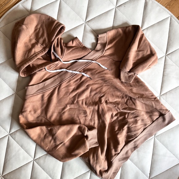 SHEIN Tops - SHEIN • Cut-Out Shoulder Hoodie